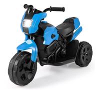 Costway 6V Kid Motorcycle 3-Wheel Ride On Motorbike Led Headlight Foot Pedal
