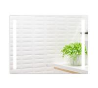 Costway 80Cm X 60Cm Bathroom Mirror Wall Mounted Mirror Adjustable Brightness