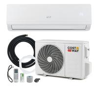 Costway 9000 Btu (2.6 Kw) Mini Split Air Conditioner With Heat Pump System