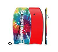 Costway 94 CM Lightweight Body Board Boogie Board with EPS Core in Red COSTWAY Red