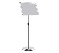 Costway A3 Poster Frame Stand Presentation Stand With Adjustable Height-Silver