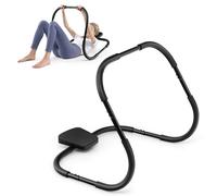 Costway Abdominal Fitness Machine Crunch Roller & Sit Up Training Assistant Ab Trainer in Black | Size: 0-1 m COSTWAY Black 0-1 m