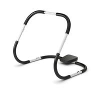 Costway Abdominal Fitness Machine Crunch Roller & Sit Up Training Assistant Ab Trainer in White | Size: 0-1 m COSTWAY White 0-1 m