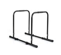 Costway Adjustable Dip Bar Station Heavy Duty Metal Parallette & Parallel Bars With 300 Kg Capacity