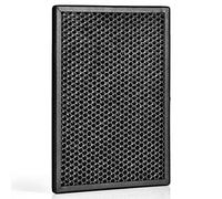 COSTWAY Air Purifier with H13 True HEPA Air Filter, Activated Carbon Filter, Sleep Mode, Air Quality Indicator & 4 Speeds, CADR 300m³/h Air Cleaner Purifiers for Home Office (Activated Carbon Filter)
