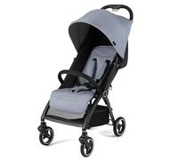 COSTWAY Baby Pushchair, One Hand Foldable Toddler Stroller with Adjustable Backrest & Canopy, 5-Point Harness, Storage Basket, Lightweight Travel Pram for Infants 0-36 Months (Light Grey)