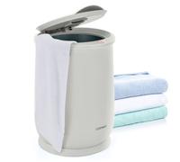 Costway Bathroom Towel Warmer Bucket Portable Spa Hot Towel Heater-Grey