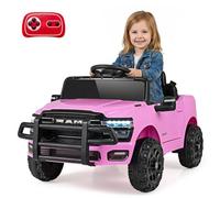 Costway Battery Powered Kids Ride On Car With Remote Control-Pink