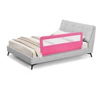 Costway Bed Rail Guard For Toddlers 150Cm Foldable Baby Bed Rail W/ Safety Strap