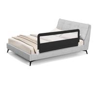 Costway Bed Rail Guard For Toddlers 150Cm Foldable Baby Bed Rail W/ Safety Strap