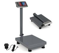 Costway Commercial Digital Scale Foldable Floor Platform Scale W/ Price Calculator