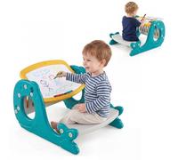 Costway Convertible Kids Activity Table Set Multi-Functional Angle-Adjustable Toddler Easel