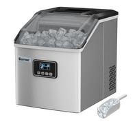 Costway Countertop Ice Maker Portable Ice Cube Making Machine 22Kg/24H With Lcd Display