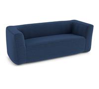 Costway Double Inflatable Couch Portable Blow Up Sofa with Detachable Cover in Blue COSTWAY Blue