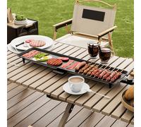 Costway Electric Xxl Teppanyaki Table Grill 90 X 23Cm Non-Stick Griddle Bbq Hot Plate