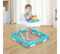 Costway Foldable Baby Walker Toddler Activity Center Push Walker COSTWAY Multicolor