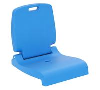 Costway Foldable Outdoor Pool Chair Poolside Chairs For Edge Of Pool-Blue