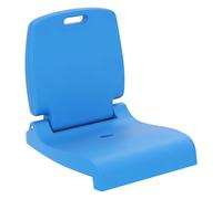 Costway Foldable Outdoor Pool Chair Poolside Chairs for Edge of Pool in Blue COSTWAY Blue
