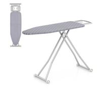 Costway Foldable Steam Station Table 120 X 38 Cm Iron Board With Cover & Iron Rest