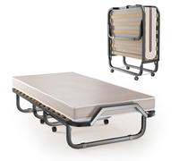 Costway Folding Bed Metal Frame Portable Bed Heavy Duty & Sturdy Rollaway Beds