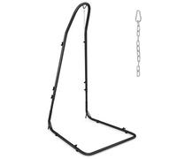 Costway Hammock Chair Stand Adjustable Swing Chair Stand With Heavy-Duty Metal Frame