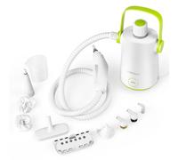 Costway Hand-held Steam Cleaner 3 Bar 1000W Pressurized Steamer Portable Steam Cleaning Machine in Green COSTWAY Green