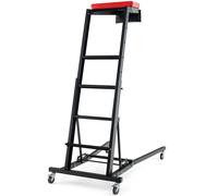 Costway Home Garage Foldable Topside Creeper Automotive Engine Creeper with 3 Gear Angle in Red COSTWAY Red