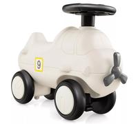 Costway Kids Balance Ride On Toy Car Sit to Stand Riding Car W/ Flexible Steering Wheel in White COSTWAY White