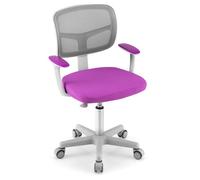 Costway Kids Computer Chair Low-Back Task Study Chair Children Office Chair Height Adjustable