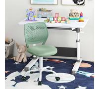 Costway Kids Desk Chair Ergonomic Adjustable Children Study Chair in Green COSTWAY Green