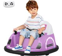 Costway Kids Electric Bumping Car - Pink