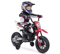 Costway Kids Electric Dirt Bike With Twist Throttle Grip-Red
