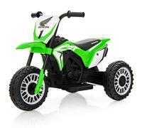 Costway Kids Electric Ride On Motorbike Toddlers 6V Battery Powered Car Toy in Green COSTWAY Green
