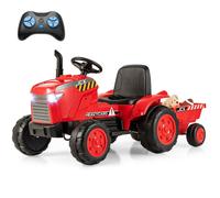 Costway Kids Electric Toy Car Ride on Tractor - Red COSTWAY Red