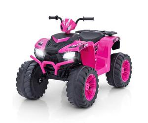 Costway Kids Ride On Atv Electric Ride On Toy Car - Pink