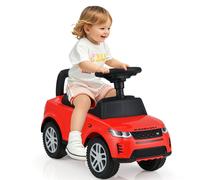 Costway Kids Ride On Push Car Foot-to-Floor Walking Sliding Toy Car in Red COSTWAY Red