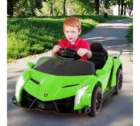 Costway Kids Ride-On Sports Car - Green