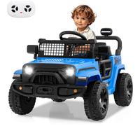 Costway Kids Ride On Truck Car With Remote Control - Blue