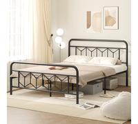 Costway King Size Metal Bed Frame