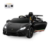Costway Lamborghini Kids Ride On Car - Black