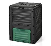 Costway Large Outdoor Compost Bin 300L For Kitchen Waste & Garden Scraps-Green