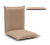 Costway Lazy Sofa Floor Chair Foldable Gaming Chair Recliner With 6 Adjustable Positions