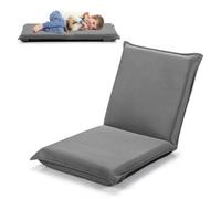 Costway Lazy Sofa Floor Chair Foldable Gaming Chair W/ 6 Adjustable Positions