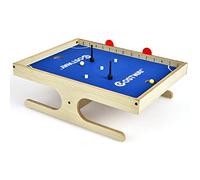 COSTWAY Magnetic Table Football, Mini Air Hockey Game with Score, 2 Player Tabletop Fussball Arcade Classic Games for Kids Adults Family Party