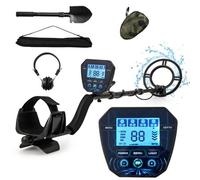Costway Metal Detector For Adults Higher Accuracy Gold Detector With Backlit Lcd Display