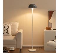Costway Modern Pole Floor Lamp Standing Lamp With Lampshade And Foot Switch E27 Socket