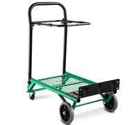 Costway Multi-Purpose Hand Truck Portable Sack Cart Trolley Folding Platform Garden UK in Green COSTWAY Green
