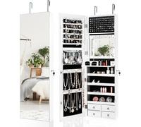 Costway Multipurpose Storage Cabinet with 4 Drawers-White
