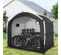 Costway Outdoor Bicycle Cover Shelter Motorcycle Tool Storage Shed Tent 220 X 150 X 190 Cm