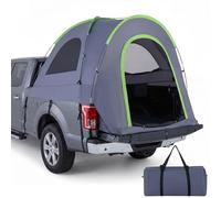 COSTWAY Pickup Truck Tent, Waterproof PU2000mm Double Layer Car Bed for 4 Person with Removable Rainfly, Storage Bag and Ventilated Windows, Outdoor Canopy Camper Tents for Camping Hiking Fishing